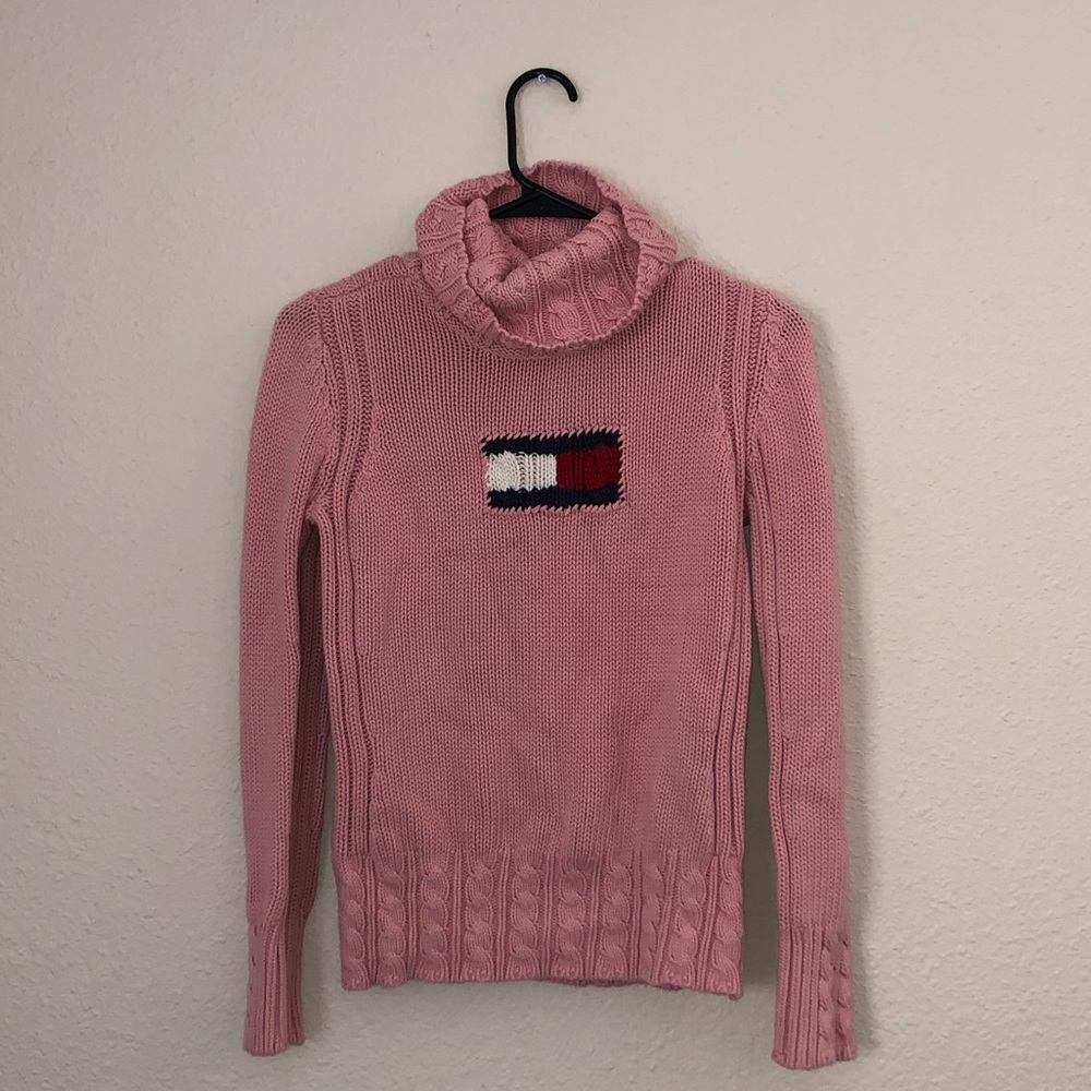 Vintage Knitted Tommy Turtleneck